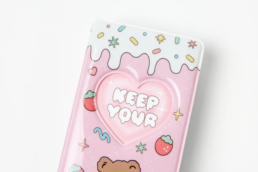 Collect Book Strawberry Bear Pink - Image 3
