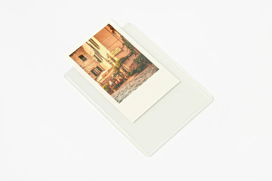 Photo Card Toploader Sleeve & Sticker Set Black - Image 7