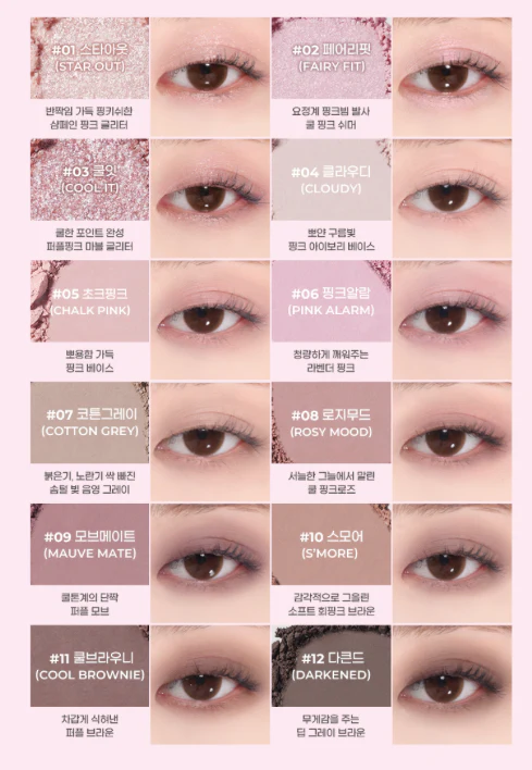 Colorgram - Pin Point Eyeshadow Palette - Image 7