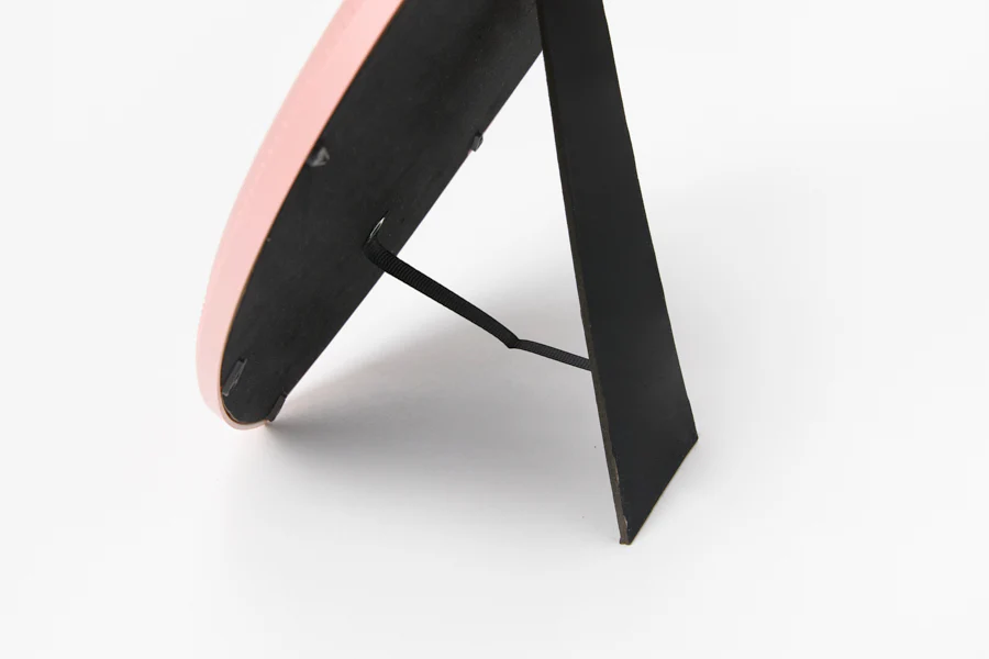 Desk Mirror Pink Heart L - Image 5