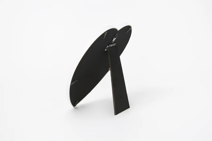 Desk Mirror White Heart S - Image 4