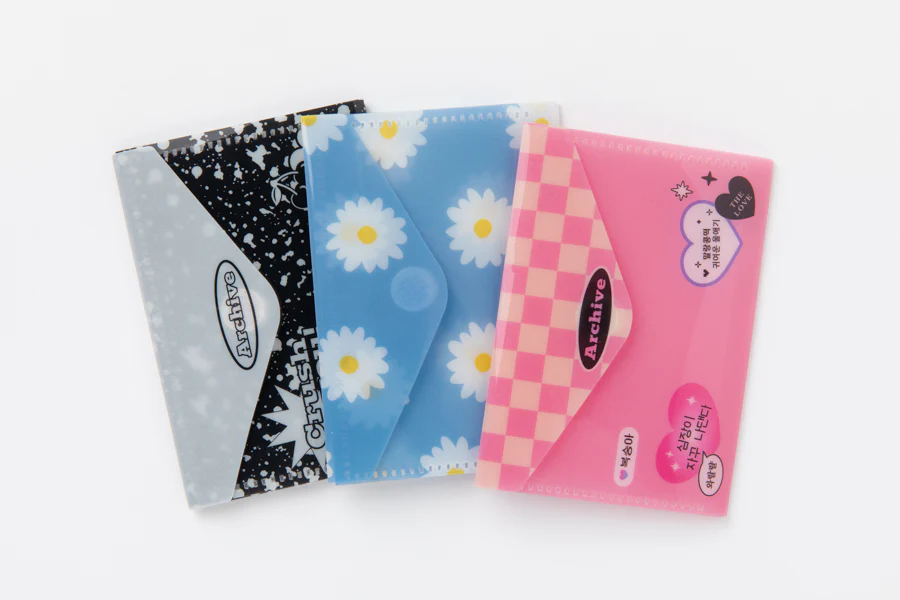 Pocket Card Case Daisy Blue - Image 10