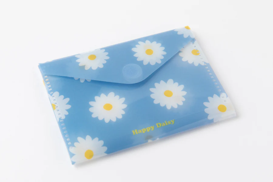 Pocket Card Case Daisy Blue - Image 3