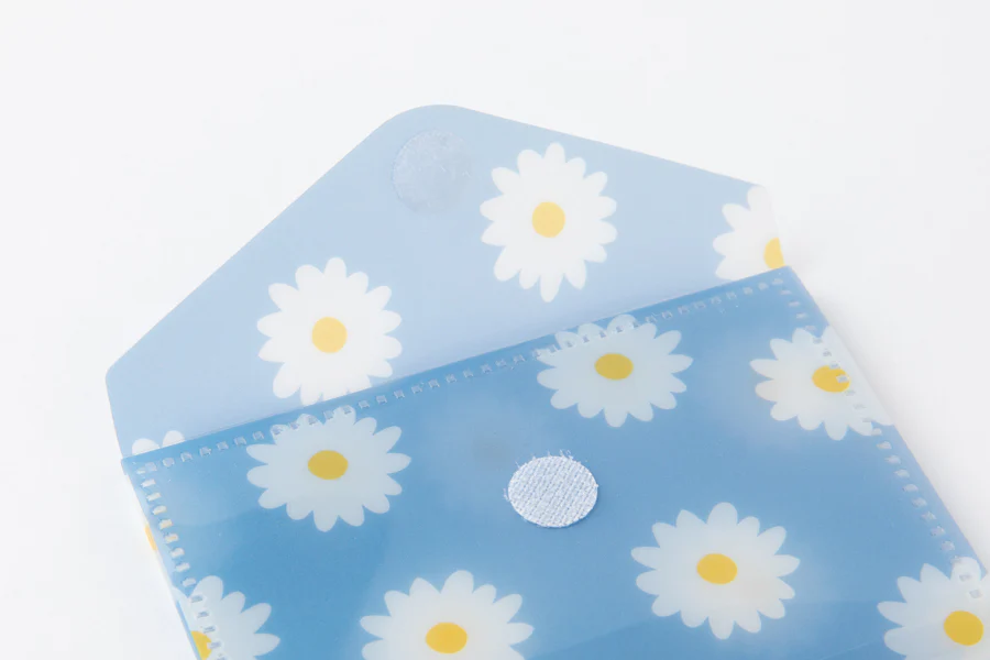 Pocket Card Case Daisy Blue - Image 4