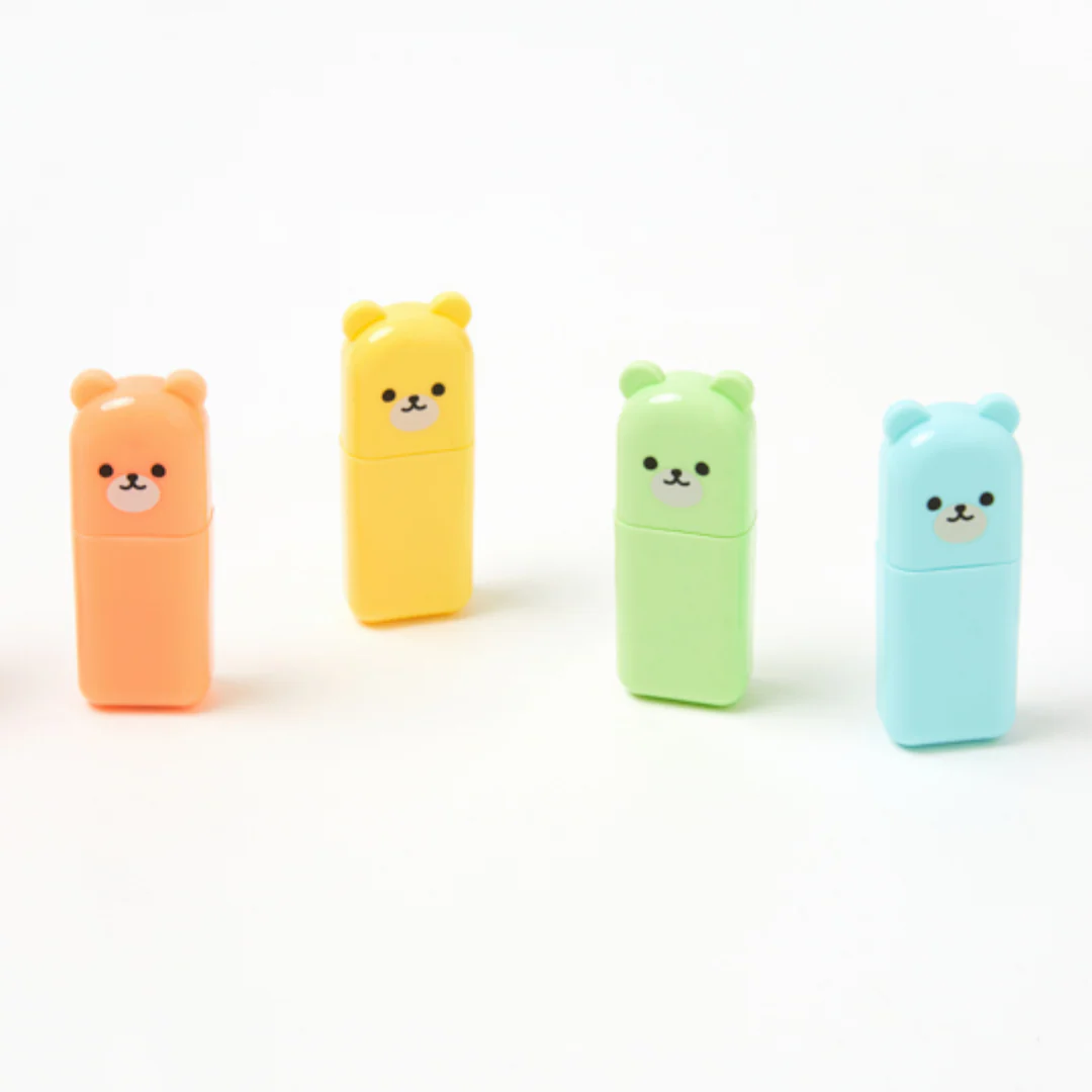 Cute Bear Highlighter Set (6 Colours) - Image 4