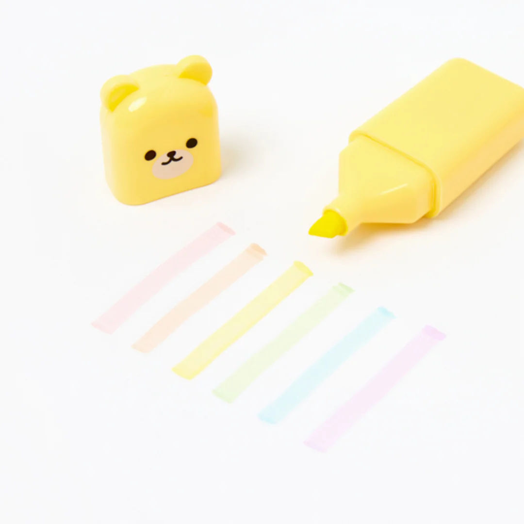 Cute Bear Highlighter Set (6 Colours) - Image 5