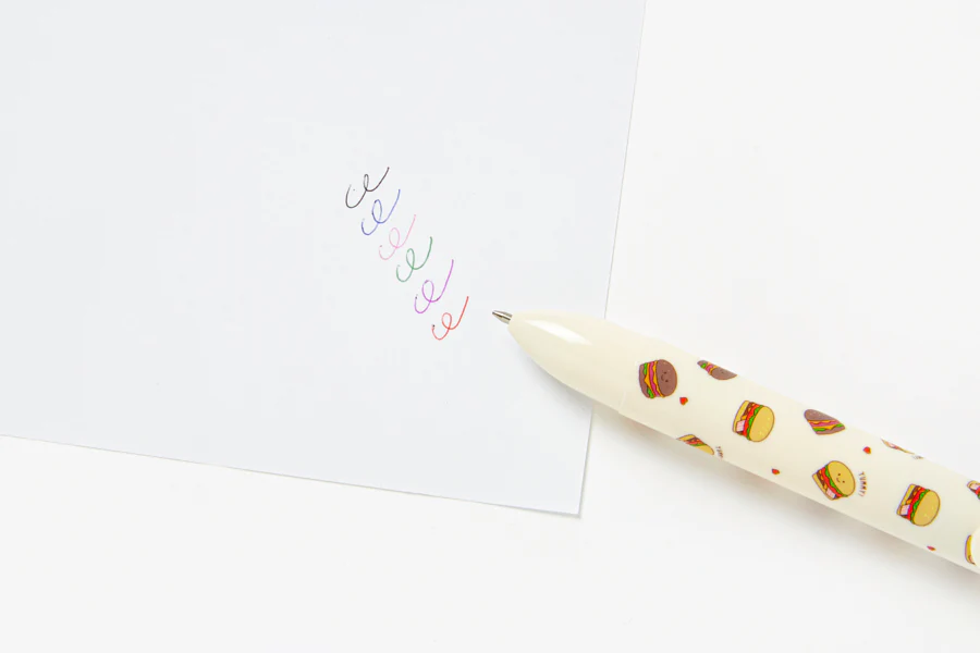 6-Color Ballpoint Pen Burger - Image 4