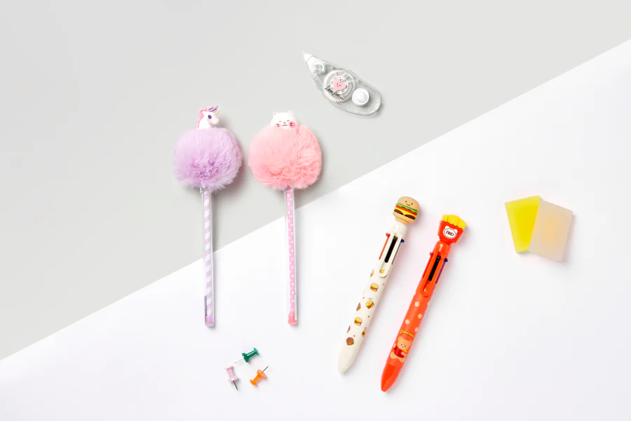 6-Color Ballpoint Pen Fries - Image 7