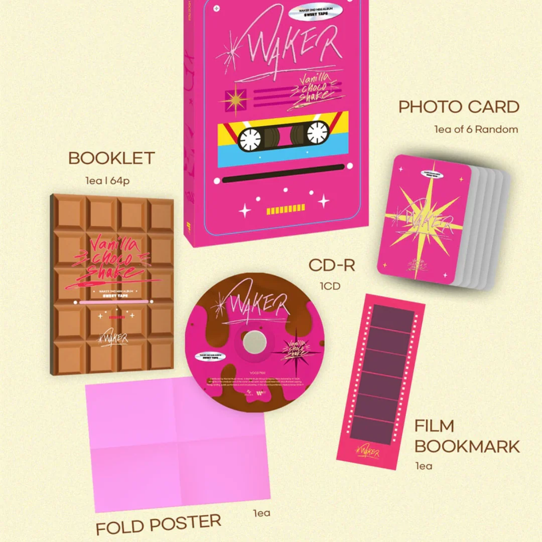 Waker 2nd Mini Album "Sweet Tape" - Image 3