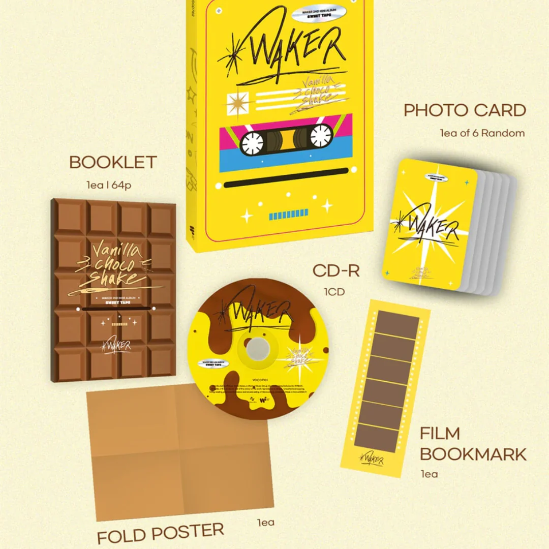 Waker 2nd Mini Album "Sweet Tape" - Image 4