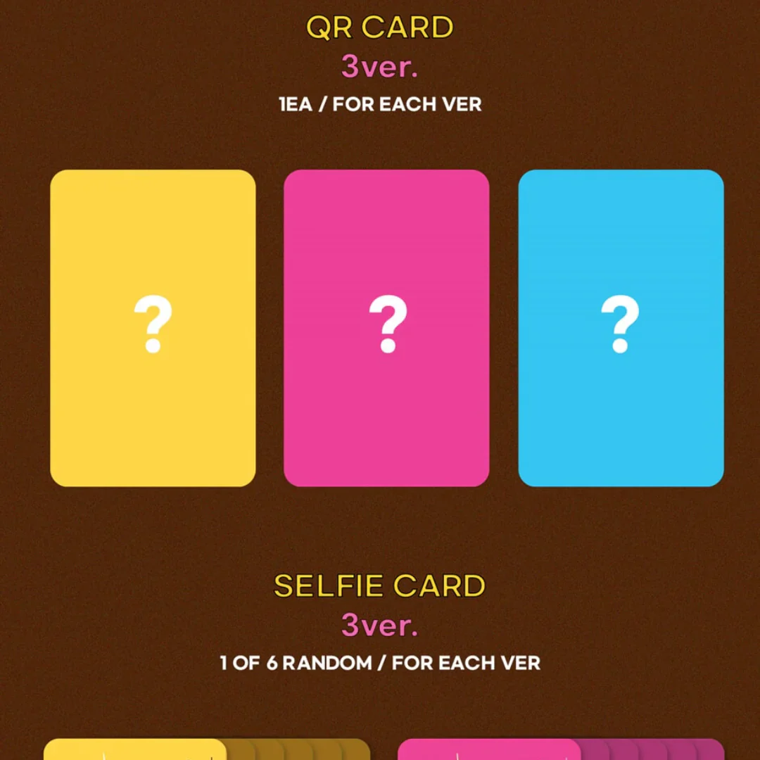 Waker 2nd Mini Album "Sweet Tape" (Rising Card Album) - Image 3